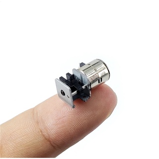 Miniature 8mm Stepper Motor 2 Phase 4 Wire Mini Micro Step Motor with Screw Rod Slide Stage for Camera Lens Adjusting DC