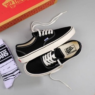 ✥◄▬Vans แท้ Anaheim Style 44 Dx Factory OG LX สีดำ สีขาว ไซส์ 40-44