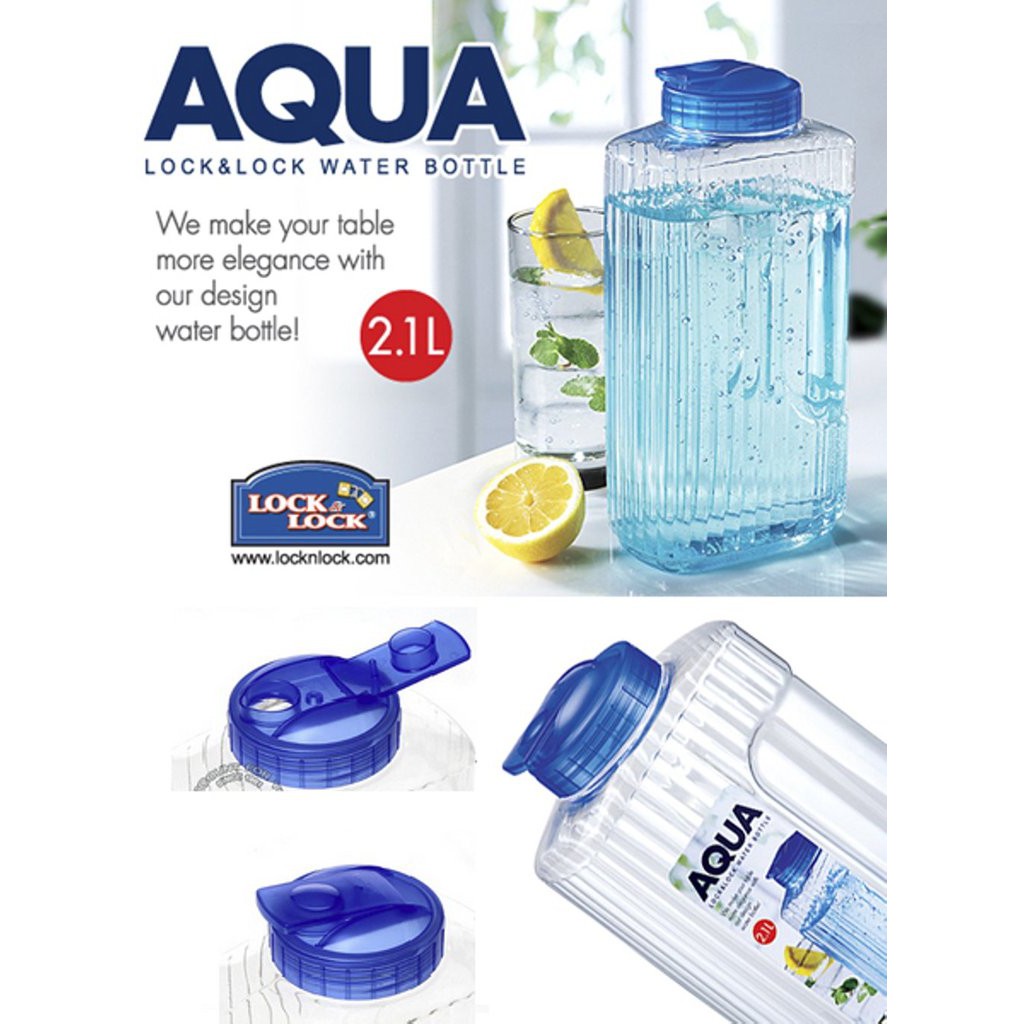 WATTER BOTTLE PET 2.1L HAP736 LL LOCK&LOCK
