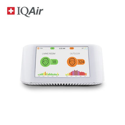 เครื่องวัดฝุ่น IQAir AirVisual Pro The World's Smartest Air Quality Monitor เครื่องวัดคุณภาพอากาศ เค