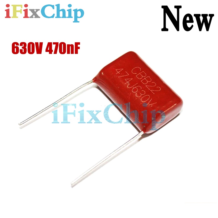 10PCS 630V474J 0.47UF 470NF Pitch 20MM 630V 474 CBB ตัวเก็บประจุฟิล์มโพรพิลีน