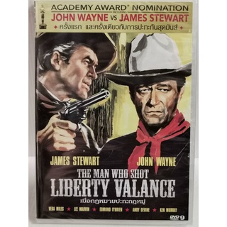 DVD : The Man Who Shot Liberty Valance (1962) เมื่อกฏหมายปะทะกฏหมู่ " James Stewart, John Wayne "
