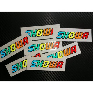 สติ๊กเกอร์ LOGO SHOWA ติดโช้ค