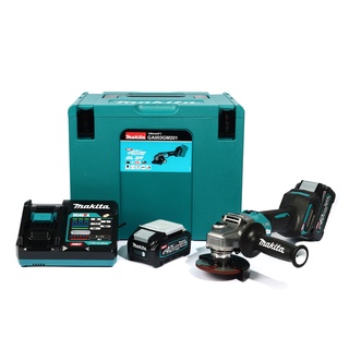 MAKITA GA003GM201 เครื่องเจียร์ 4"  40VMAX (ชุด 4.0AH)