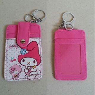 ป้ายชื่อ แผ่นหนา ป้ายใส่บัตรคล้องคอ ลาย มายเมโลดี้ mymelody ขนาด 7x11.5 ซม.