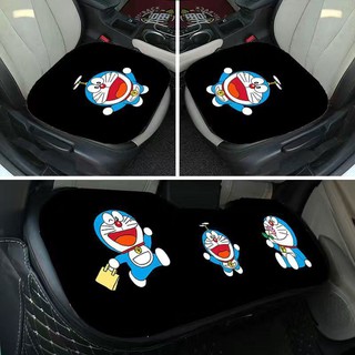 มีสินค้าค่ะ🌀🔥Cartoon car seat cover Universal main and co-pilot single-piece rear car cushion breathable non-slip seat