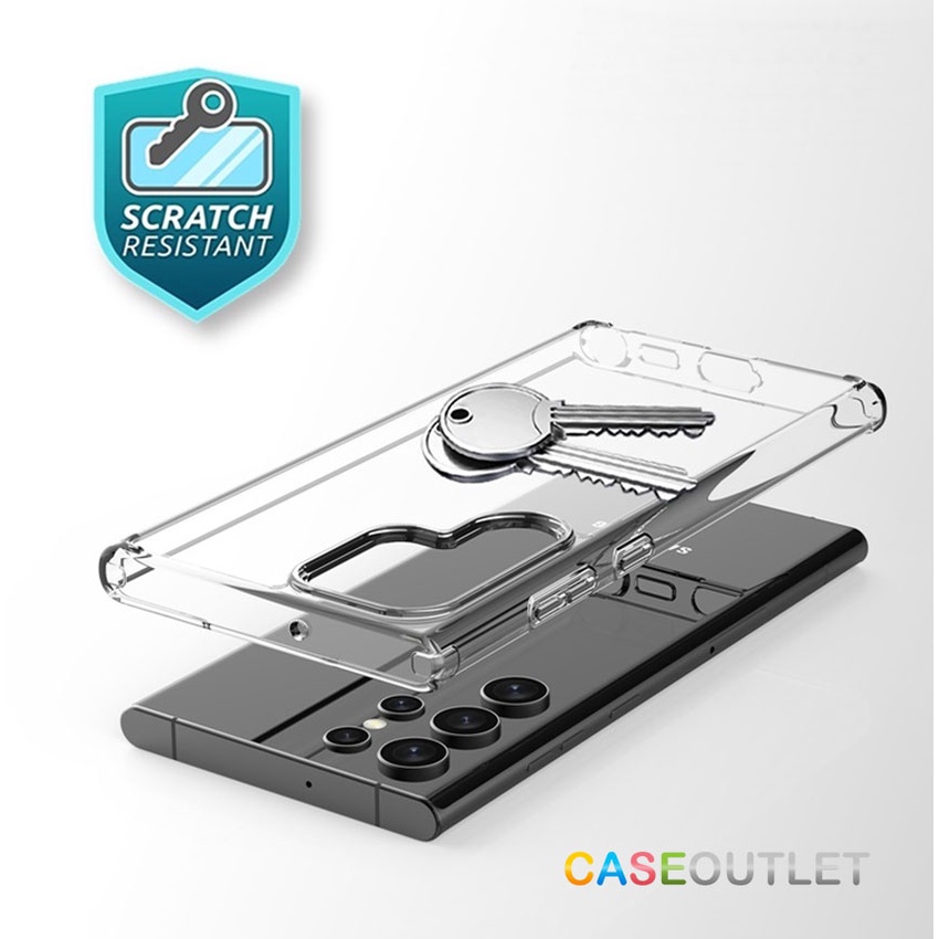 เคส Samsung S26 S25 S24 S23 S22 S21 Note20 ultra fe S26ultra เคสใส หลังแข็ง ขอบใส HYBRID ยางใส LIKGUS ของแท้ กันกระแทก - รูปที่ 2