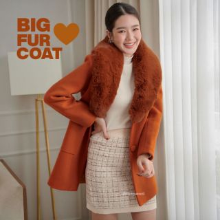 โค้ทเฟอร์ สามารถถอดเฟอร์ออกได้ ❄Big Fur Coat❄