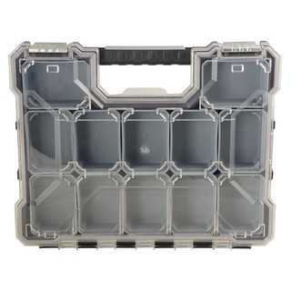 กล่องใส่อะไหล่ 12 ช่อง 3086-F สีเทา TOOL BOX 12 SLOT 3086-F GREY