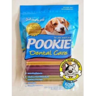 Pookie Dental Care 5 แฉก รวม 8 รส 500g