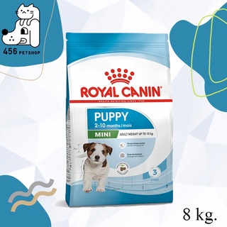 พร้อมส่ง EXP-[18/7/24] Royal Canin 8kg. Mini Puppy โรยัลคานิน อาหารลูกสุนัขพันธุ์เล็ก