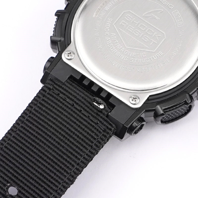 สายนาฬิกาข้อมือไนล่อน ผ้าแคนวาส 16 มม. 18 มม. แบบเปลี่ยน สําหรับ Casio G-SHOCK GM-110 GM-2100 GA-900 AQ-S810