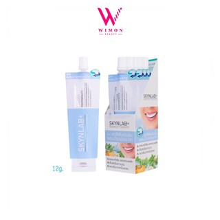 (แบบซอง)Skynlab Mouthwash Infused Toothpaste สกินแล็บ ยาสีฟันเม้าท์วอชอินฟิวช 12 กรัม    /788204