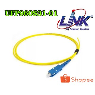 Link UFP960S31-01 SC Pigtail Fiber Optic, SM/OS2 Simplex, (3.0 mm Jacket)/UPC, Length 1 m.