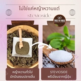 TreeToTable ไซรัปหญ้าหวานคุมหิว ไซรัปคีโต 0 kcal (Stevia Syrup) ไซรัปหญ้าหวานวิตามินซี