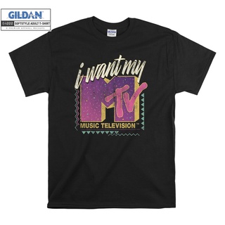 T-shirt  Gildan เสื้อยืด โอเวอร์ไซซ์ พิมพ์ลายโลโก้ I Want My Retro หลากสี สําหรับเด็กทุกเพศ 7112S-5XL