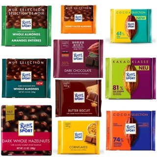 Ritter Sport Chocolate Bar 100 g. สินค้าจากเยอรมัน