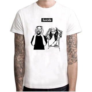 $uicideboy$ เสื้อยืดผ้าฝ้าย พิมพ์ลาย Suicide Boys Suicideboys สไตล์ฮิปฮอป สีขาว สําหรับผู้ชาย