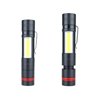 COB bright flashlight with power bank function