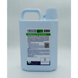 VIRGOR น้ำยาทำความสะอาดกระเบื้องและยาแนว GC-007 1 ลิตร/240ml *แถมฟรี ฟองน้ำ 1 แผ่น