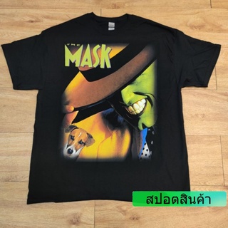 เสื้อยืดวินเทจTHE MASK MOVIE DTG (DIGITAL TO GARMENT) DIGITAL PRINT GILDAN เสื้อกิลแดนแท้ เสื้อสกรีนดิจิตอล คมชัดS-4XL