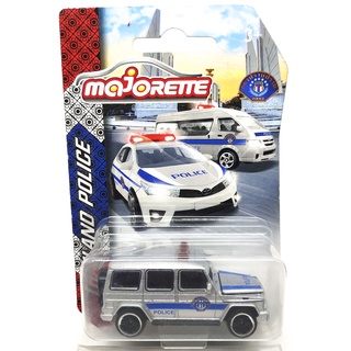 Majorette Mercedes Benz AMG G 63 - Thailand Police - Silver Color /Wheels 5HCBCL /scale 1/61 (3 inches) Long Package