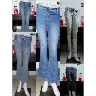 SALE!! SALE!! PRE-LOVE LADYs FIT AND FLARE jeans กางเกงยีนส์ขาสั้นผู้หญิง