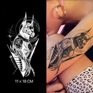 【Mars Tattoo】ใหม่ สติกเกอร์รอยสักชั่วคราว กึ่งถาวร ติดทนนาน D087