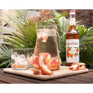 โมแนง ไซรัป (1/2)🍑 MONIN Syrup โมนินไซรัป โมนิน โมแนงต์ 700ml.