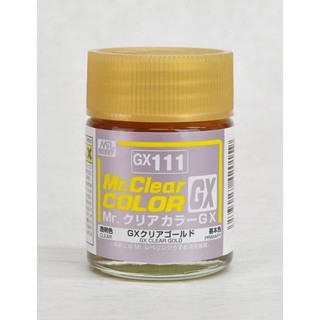 Mr.Hobby MR.CLEAR COLOR GX111 Clear Gold 4973028420159 (สี)