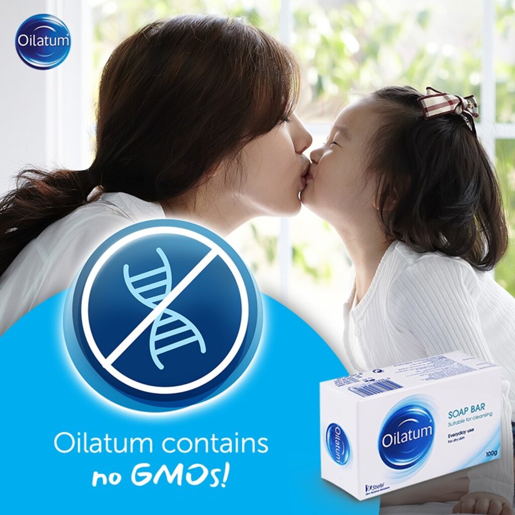 OILATUM SOAP BAR 100G สบู่อาบน้ำสำหรับคนผิวแห้ง แพ้ง่าย ราคา ถูกที่สุด ดีลบีเคเค แกลเลอรีภาพที่ 4