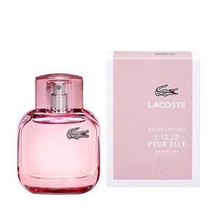 ส่งฟรี Lacoste L.12.12 Pour ELLE Sparkling EDT 90ml กล่องซีล น้ำหอม AUG01