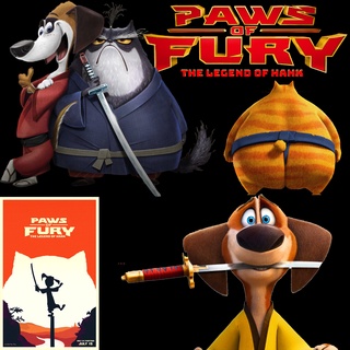 แผ่นแพทช์สติกเกอร์ ลาย Paws of Fury Langley Soryu น่ารัก ซักทําความสะอาดได้ สําหรับตกแต่งเสื้อยืด DIY