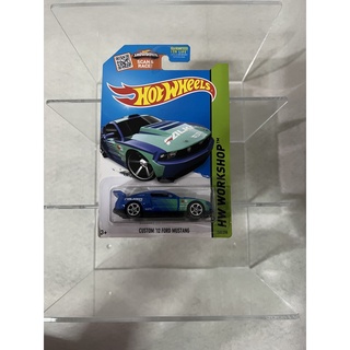 Hot wheels CUSTOM 12 FORD MUSTANG HW WORKSHOP 2014 HW DRIFT RACE 240 OF 250 (FALKEN&amp;Green) แพคUS