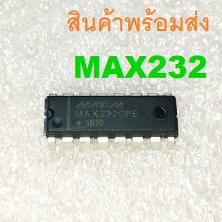 MAX232 MAX232CPE MAX232EPE MAX232EN RS-232 Transceivers DIP-16