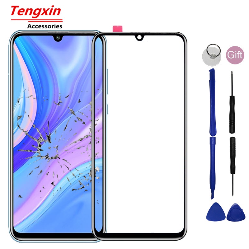 แผงด้านหน้าสําหรับ Huawei Y6P Y7P Y7A Y8P Y9A Y9S เซ็นเซอร์หน้าจอสัมผัส Huawei Y6 Y7 Y8 P Y7 Y9 AS จ