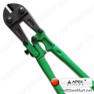 กรรไกรตัดเหล็กเส้น 14" APEX AP2102002 bolt cutter ด้ามเขียว เอเป็ก