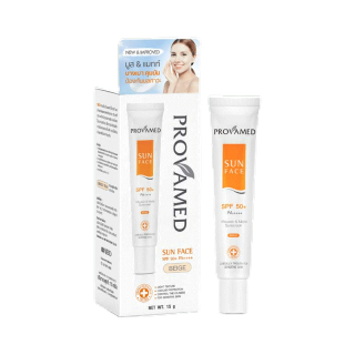 Provamed Sun Face SPF50+ โปรวาเมดซัน เฟส เอสพีเอฟ 50+ พีเอ+++ ครีมกันแดดสำหรับผิวหน้า