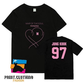 เสื้อยืด MAP OF THE SOUL PERSONA BTS JUNGKOOK 97 T-Shirt Unisex COD