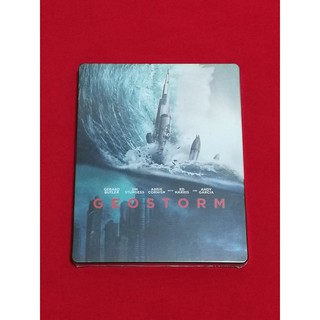 Blu-ray Steelbook Geostorm จีโอสตอร์ม เมฆาถล่มโลก (3D+2D)