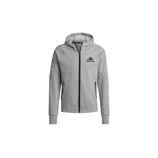 adidas TRAINING AEROREADY Designed to Move Sport Motion Logo Hoodie ผู้ชาย สีเทา H28797