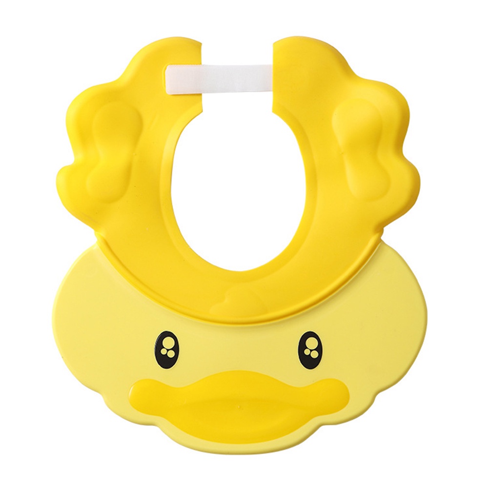 Shower Cap for Kids Hair Washing Shampoo Shield Eyes Ears and Face Adjustable Baby Bath Visor