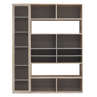 Shelf CABINET BURO HC-150 OAK Multipurpose furniture Home &amp; Furniture ชั้นวางของ ชั้นวางของผสม BURO HC-150 สีโอ๊ค เฟอร์น