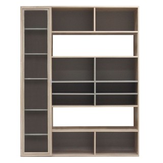 Shelf CABINET BURO HC-150 OAK Multipurpose furniture Home &amp; Furniture ชั้นวางของ ชั้นวางของผสม BURO HC-150 สีโอ๊ค เฟอร์น