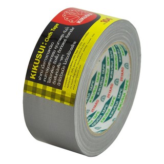 เทปผ้า 2นิ้วx25หลา สีเงิน คิคุซุย Cloth Tape 2  x 25 yd. Silver Kikusui.