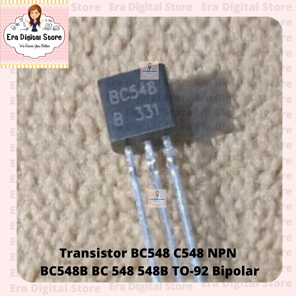 ทรานซิสเตอร์ BC548 C548 NPN BC548B BC 548B TO-92 Bipolar