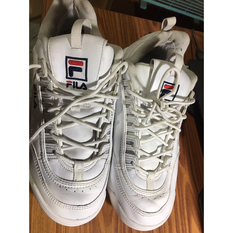 รองเท้ามือสองแท้Fileอ้วนขนาด44ยาว27