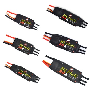 Blheli โดรนบังคับวิทยุ ESC 12A 20A 30A 40A 50A 60A 80A พร้อม UBEC สําหรับโดรน เครื่องบินบังคับวิทยุ FPV