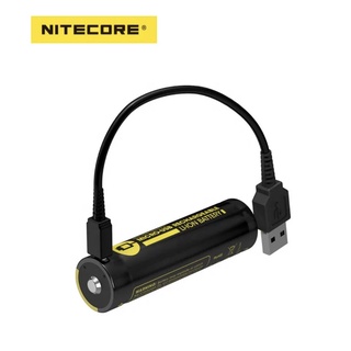 100% original Nitecore NL1835R 3.6 V 3500 mAh 18650 Micro - USB ชาร์จ Li - Ion แบตเตอรี่ชาร์จ