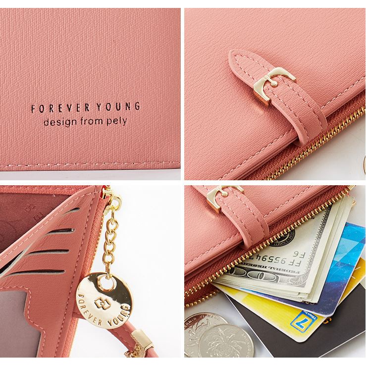 6สีสีชมพูสีเหลืองสีดําสั้นผู้หญิงกระเป๋าสตางค์กระเป๋าเหรียญกระเป๋าหลายบัตรสล็อตสายรัดข้อมือกระเป๋าสตางค์ปรับแต่งชื่อของคุณส่วนบุคคลสําหรับภรรยาของเธอวันวั - รูปที่ 5